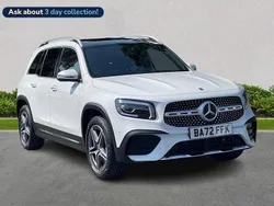 White Used 2022 Mercedes GLB200 AMG Line Premium Plus SUV | £30,349 (Good price)