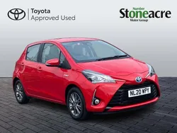 Red Used 2020 Toyota Yaris Hybrid Hatchback | £13,500 (Good price)