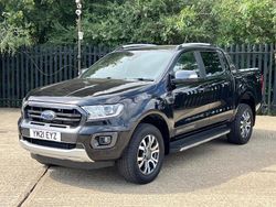 Black Used 2021 Ford Ranger Wildtrack Pickup | £18,999 (Fair price)