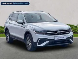 White Used 2023 VW Tiguan Allspace Life SUV | £24,646 (Super price)