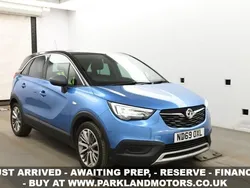 Blue Used 2019 Vauxhall Crossland X Sport SUV | £7,995 (Good price)