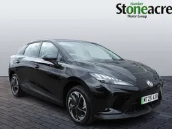 Black New 2025 MG MG4 EV SE Hatchback | £16,995 (Super price)