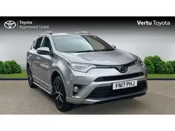 Silver Used 2017 Toyota RAV4 SUV | £16,369 (Good price)