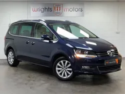 Blue Used 2015 VW Sharan SEL MPV | £16,495 (Fair price)