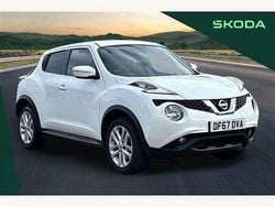 White Used 2017 Nissan Juke N-Connecta SUV | £8,700 (Fair price)