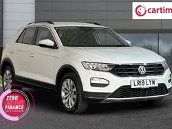 White Used 2019 VW T-Roc SE SUV | £13,369 (Good price)