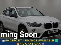White Used 2018 BMW X1 Sport Line SUV | £12,549 (Good price)