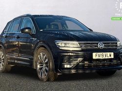Black Used 2019 VW Tiguan R-line SUV | £19,899 (Fair price)