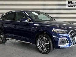 Blue Used 2022 Audi Q5 S-Line SUV | £30,322 (Fair price)