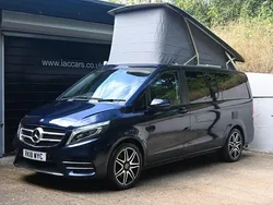 Blue Used 2018 Mercedes V250 Marco Polo MPV | £35,995 (Fair price)
