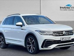 White Used 2022 VW Tiguan R-line SUV | £26,149 (Good price)