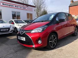 Red Used 2016 Toyota Yaris Design Hatchback | £9,999 (Fair price)