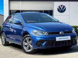 Blue Used 2024 VW Polo R-line Hatchback | £19,990 (Good price)