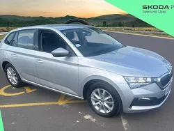 Brilliant silver metallic Used 2020 Skoda Scala SE Hatchback | £10,750 (Fair price)