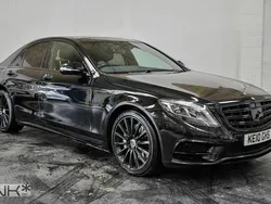 Black Used 2017 Mercedes S350 AMG Line Premium Sedan | £22,500 (Fair price)