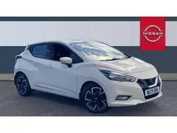 White Used 2021 Nissan Micra Acenta Hatchback | £11,054 (Fair price)
