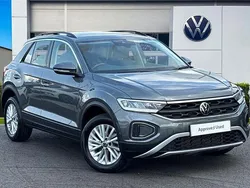Grey Used 2024 VW T-Roc Life SUV | £20,790 (Fair price)