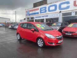 Red Used 2016 Vauxhall Meriva MPV | £5,295 (Fair price)