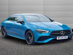 Blue Used 2024 Mercedes CLA180 AMG Line Premium Plus Sedan | £31,150 (Fair price)
