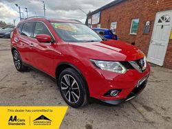Red Used 2015 Nissan X-Trail N-TEC SUV | £9,995 (Fair price)