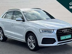 White Used 2016 Audi Q3 S-Line SUV | £11,891 (Fair price)