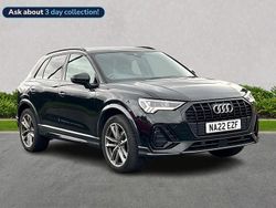 Black Used 2022 Audi Q3 Black Edition SUV | £25,238 (Fair price)