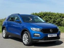 Blue Used 2019 VW T-Roc SE SUV | £13,999 (Fair price)