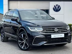 Black New 2025 VW Tiguan Allspace R-line SUV | £40,888 (A bit pricey)