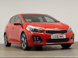 Red Used 2016 Kia Ceed GT-Line Hatchback | £9,998 (Expensive)