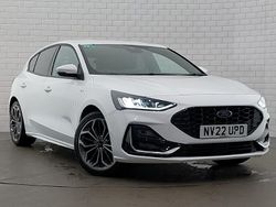White Used 2022 Ford Focus ST-Line Hatchback | £19,498 (Expensive)