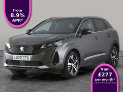 Grey Used 2022 Peugeot 3008 GT SUV | £19,569 (Fair price)