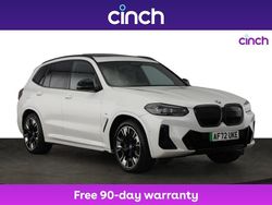 White Used 2022 BMW iX3 M Sport SUV | £27,499 (Fair price)
