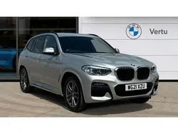 Silver Used 2021 BMW X3 M Sport SUV | £28,995 (Good price)