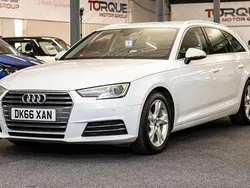 White Used 2016 Audi A4 Sport Estate | £7,495 (Fair price)