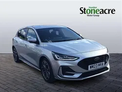 Silver Used 2023 Ford Focus ST-Line X Hatchback | £15,995 (Fair price)
