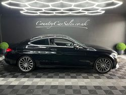 Black Used 2016 Mercedes C220 AMG line Coupe | £10,890 (Expensive)