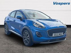 Blue Used 2022 Ford Puma Titanium Hatchback | £15,600 (Super price)