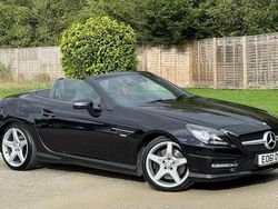 Black Used 2011 Mercedes SLK200 AMG Cabriolet | £8,790 (Fair price)