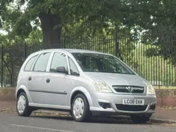 Silver Used 2008 Vauxhall Meriva MPV | £2,999 (Good price)