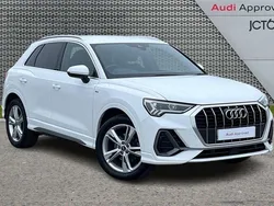 White Used 2023 Audi Q3 S-Line SUV | £25,641 (Super price)
