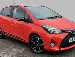 Orange Used 2016 Toyota Yaris Edition Hatchback | £6,670 (Fair price)