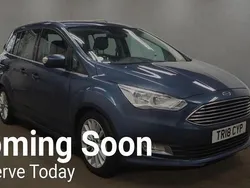 Blue Used 2018 Ford Grand C-Max Titanium MPV | £8,199 (Fair price)