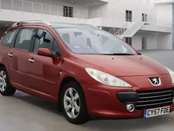 Red Used 2007 Peugeot 307 Estate | £1,995 (Fair price)