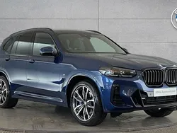 Blue Used 2023 BMW X3 M Sport SUV | £36,490 (Fair price)