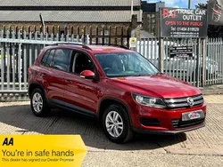 Red Used 2012 VW Tiguan S SUV | £5,899 (Fair price)