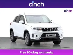 White Used 2019 Suzuki Vitara SZ-T SUV | £9,849 (Good price)