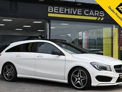 White Used 2015 Mercedes CLA220 AMG Sedan | £9,950 (Fair price)