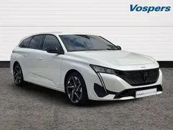 White Used 2023 Peugeot 308 Allure Premium Estate | £18,989 (Good price)