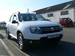 White Used 2015 Dacia Duster Ambiance SUV | £4,195 (Fair price)