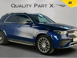 Blue Used 2021 Mercedes GLE300 AMG line Estate | £32,200 (Good price)
